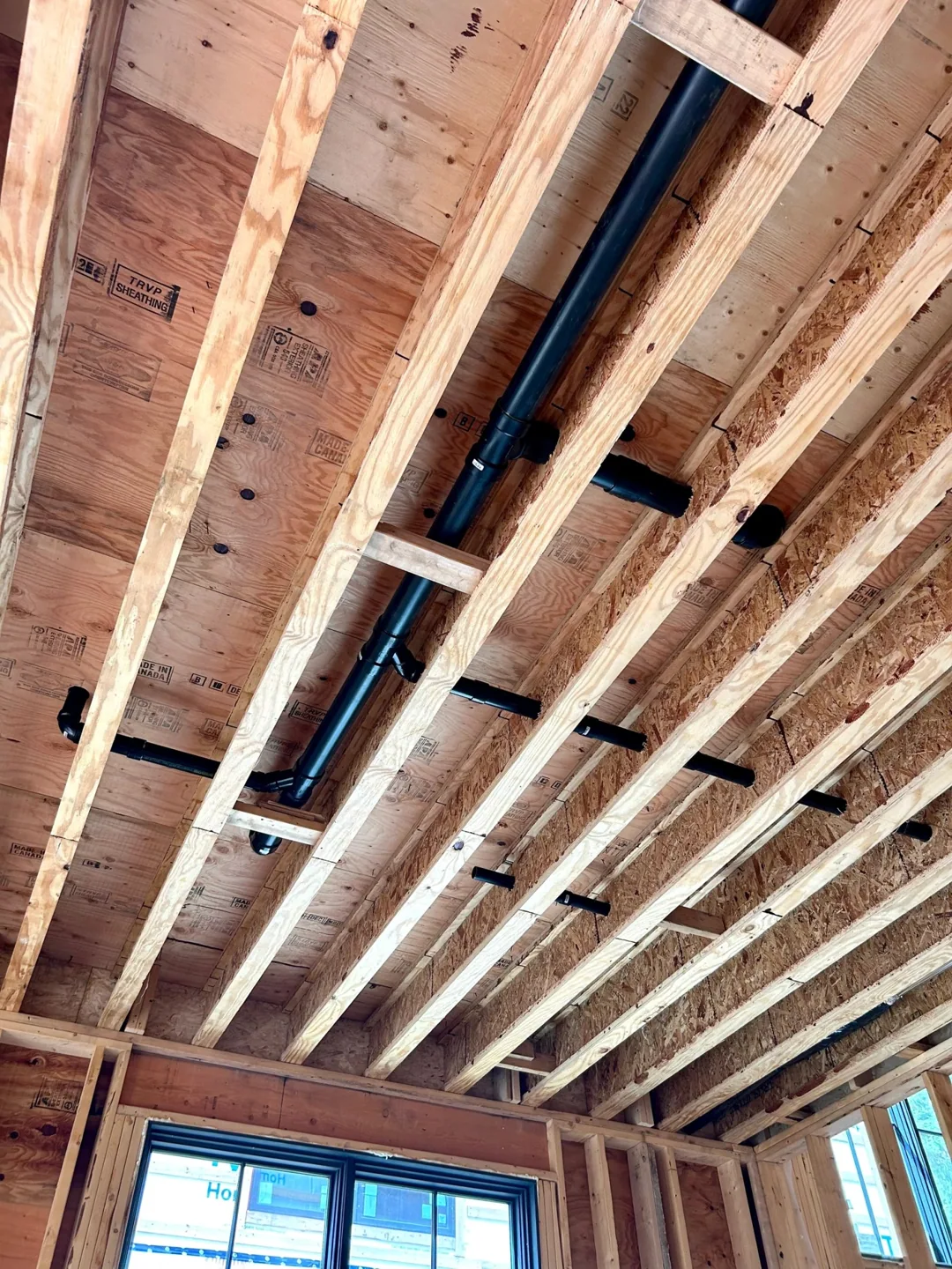 Rough-in plumbing — photo 41