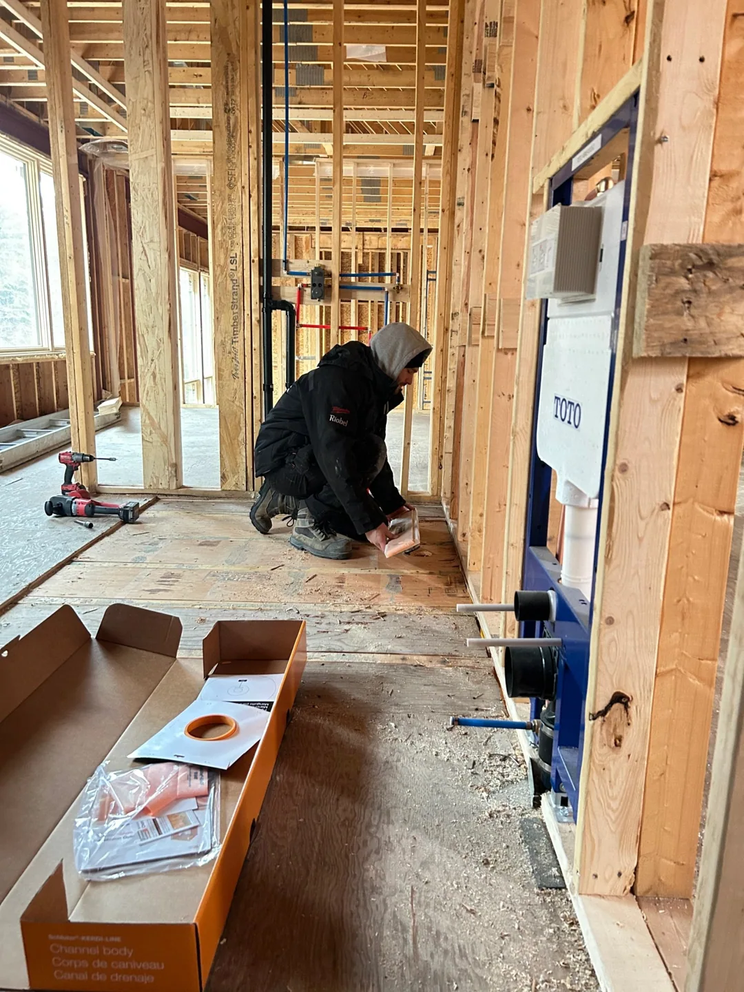 Rough-in plumbing — photo 51