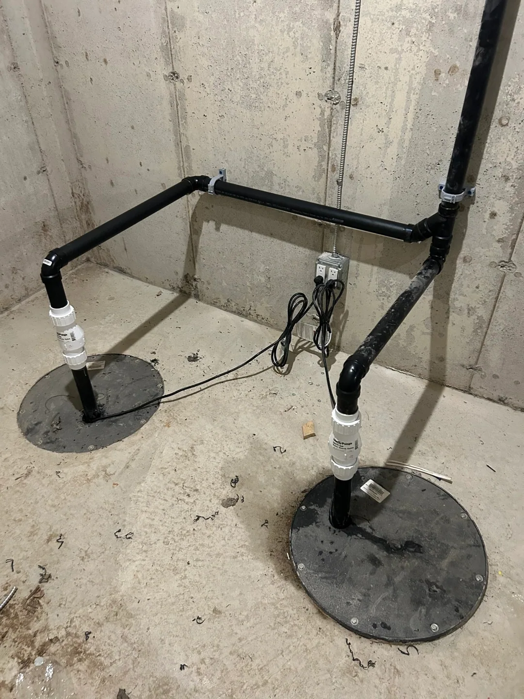 Rough-in plumbing — photo 12