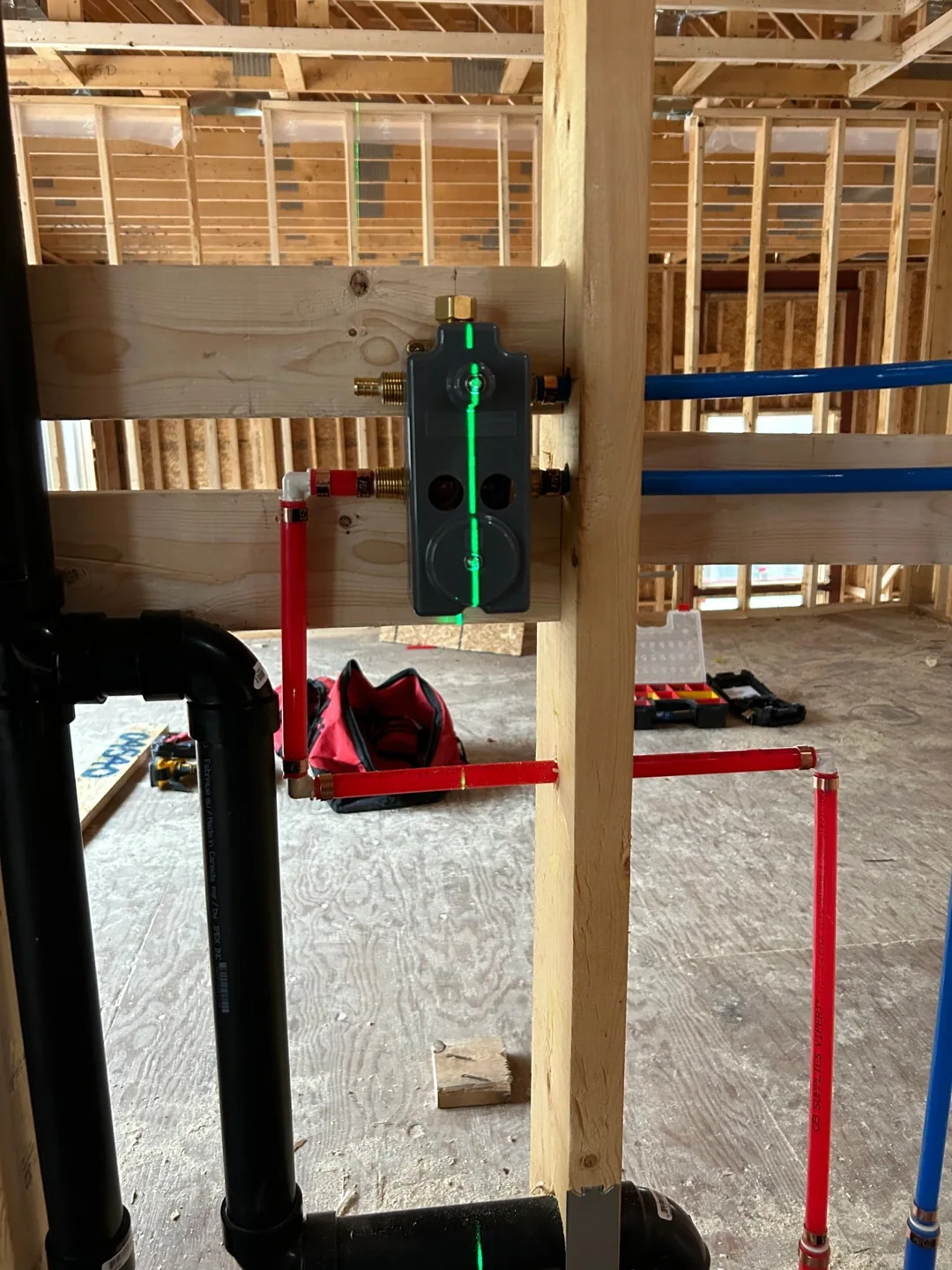 Rough-in plumbing — photo 11