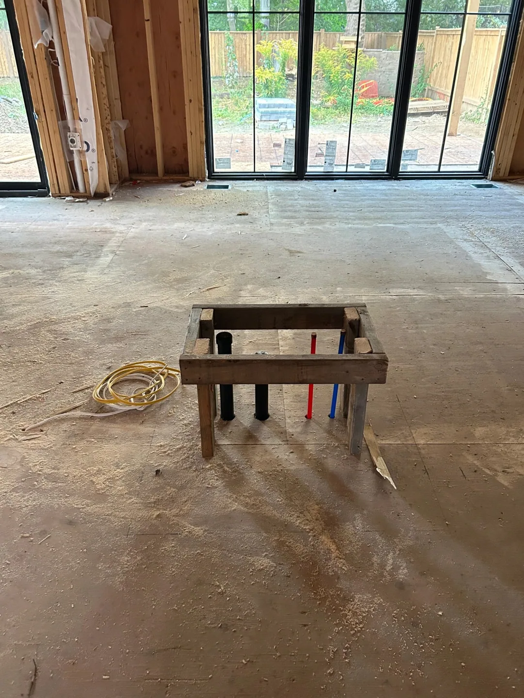 Rough-in plumbing — photo 28