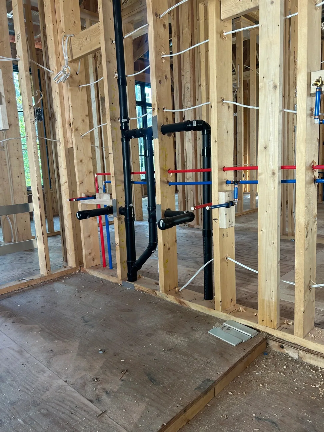 Rough-in plumbing — photo 26